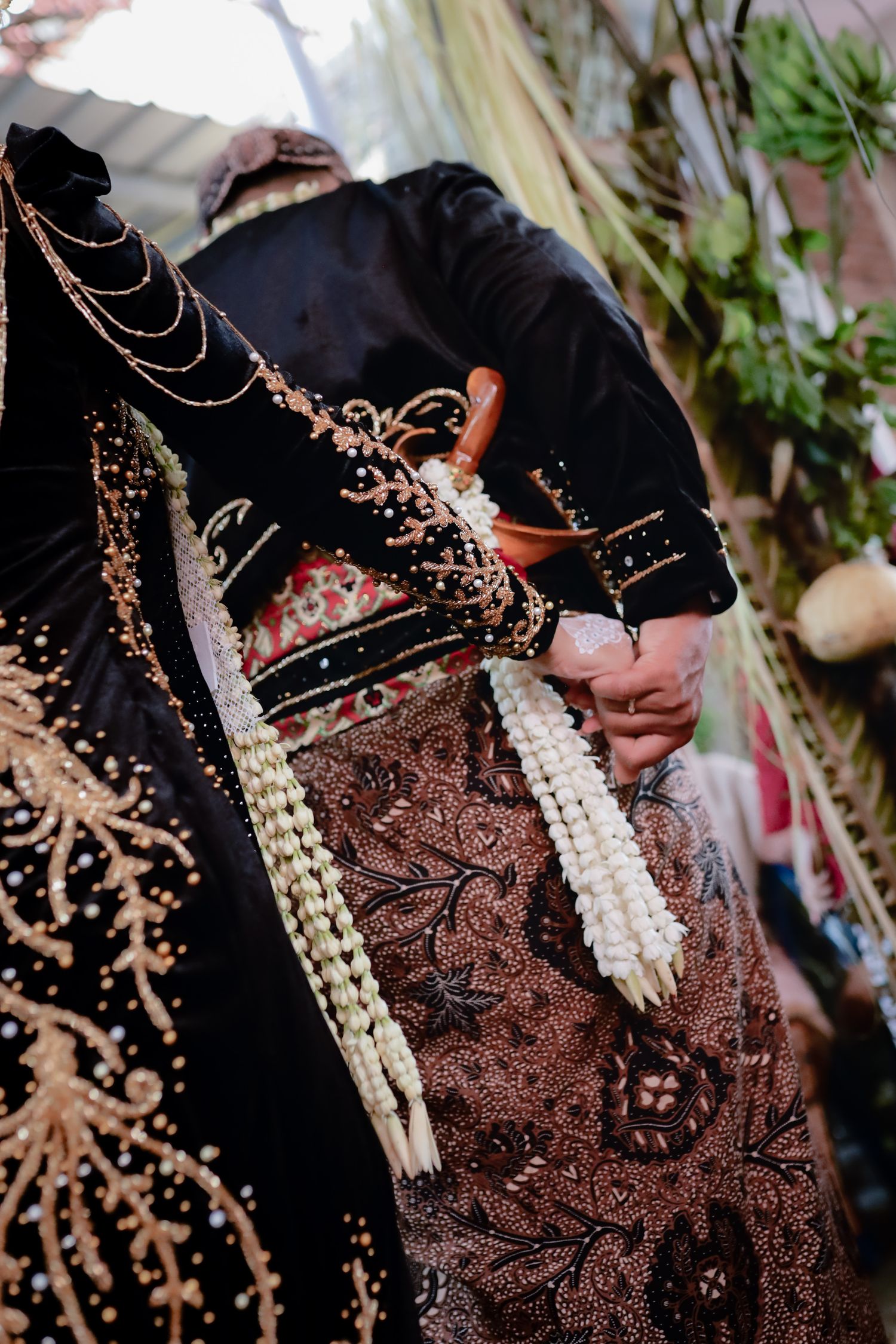 Detail prosesi pernikahan Jawa
